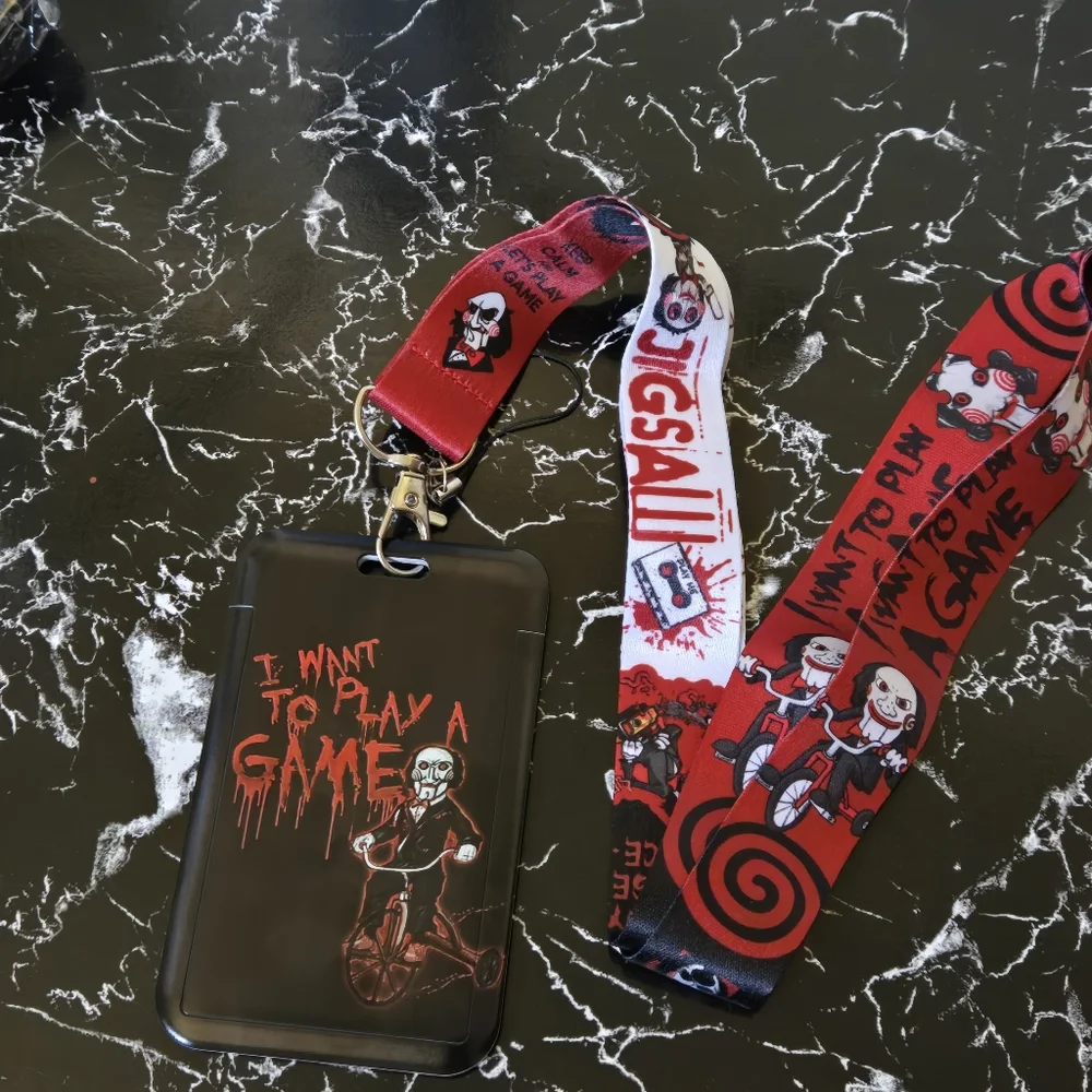 🍒🍒 JigSaw Lanyard